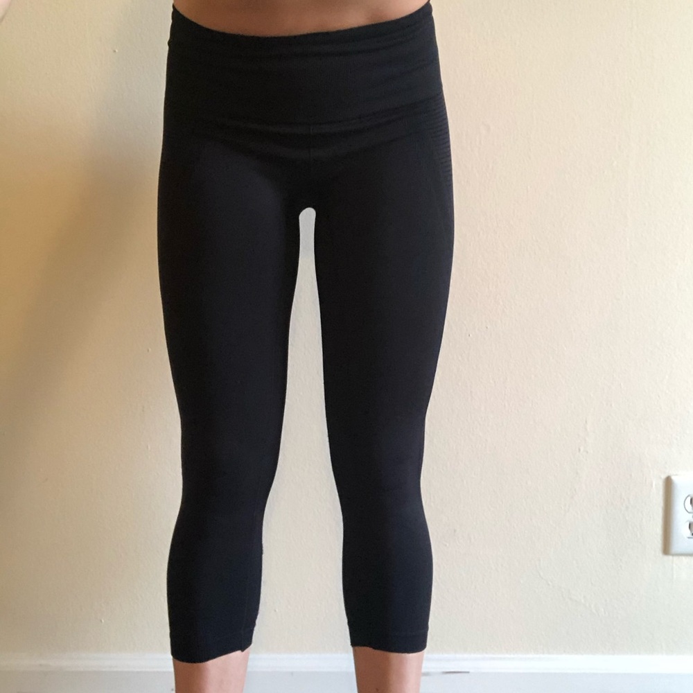 Athleta capri leggings | size S | black